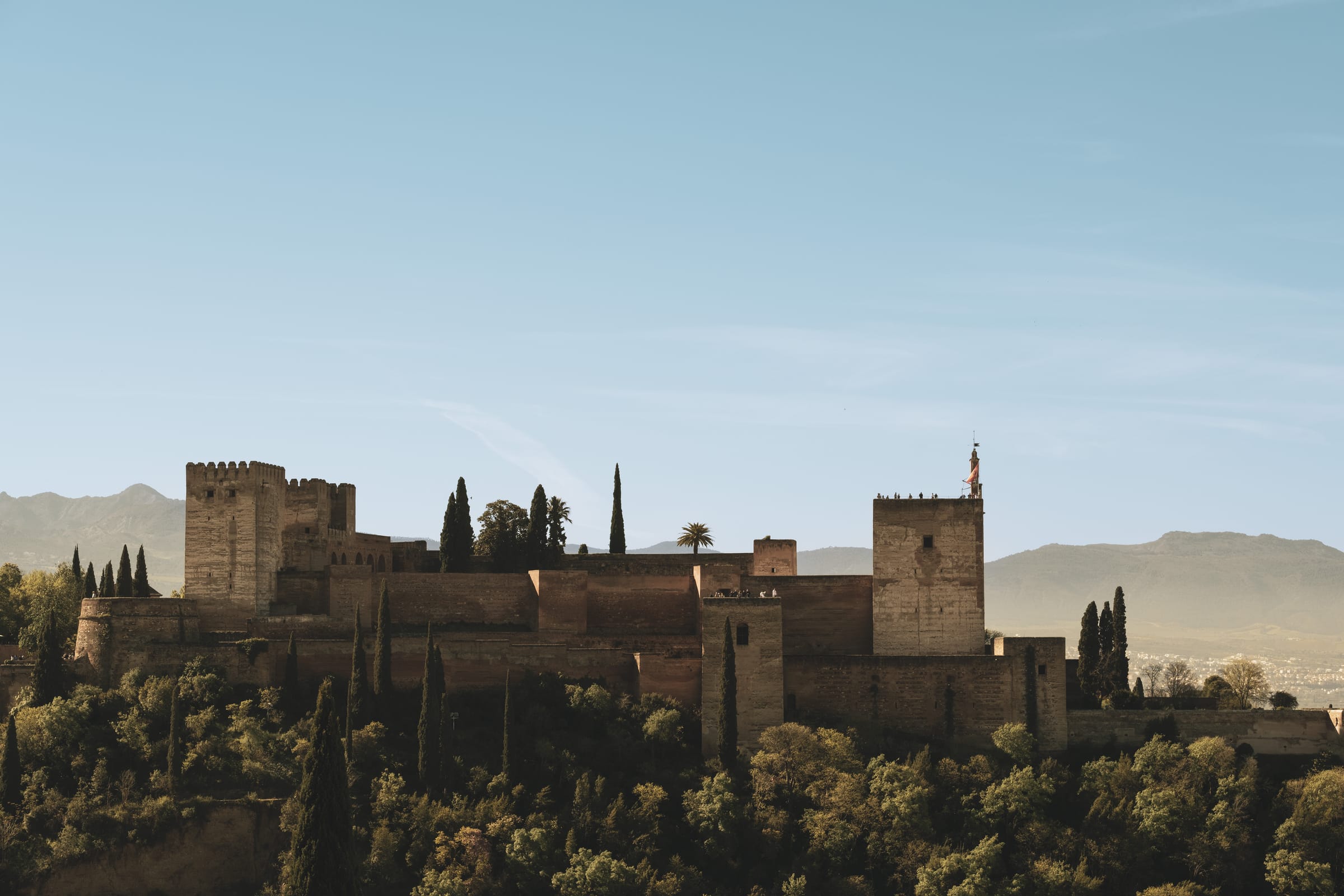 Architecture de l'Alhambra, Grenade, Espagne